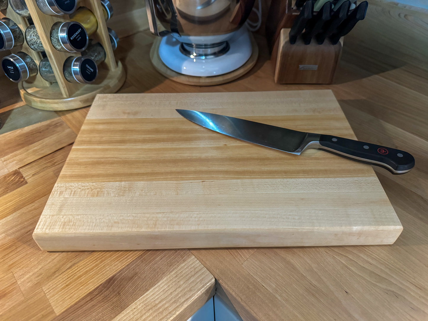 Hard Maple Edge Grain Cutting Board