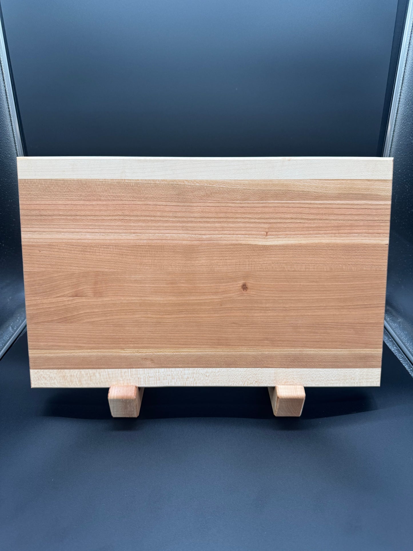 Cherry and Hard Maple Edge Grain Cutting Board