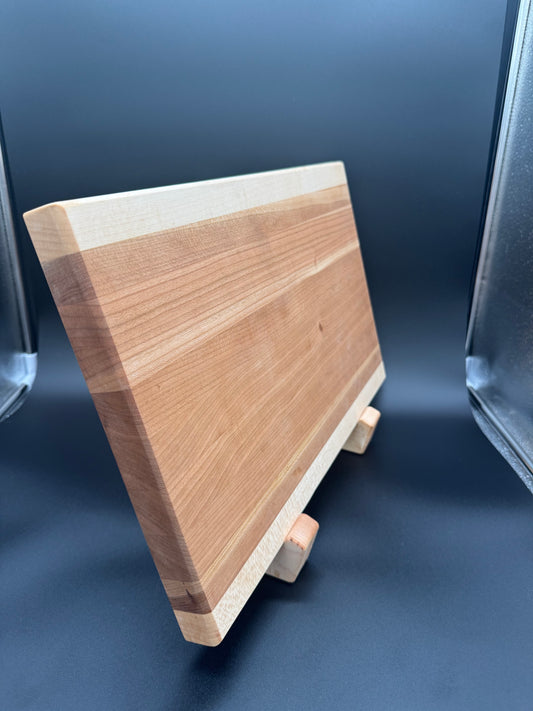 Cherry and Hard Maple Edge Grain Cutting Board