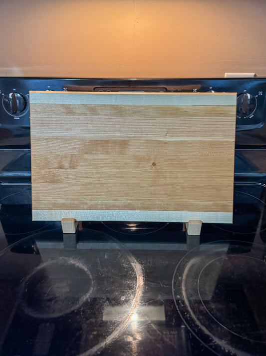 Cherry and Hard Maple Edge Grain Cutting Board
